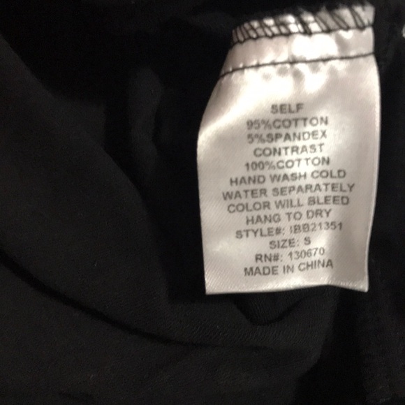 1LEFT Long Ruffle Poplin Open Sleeve Cotton Blend - Picture 4 of 4